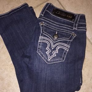 LA Idol cropped jeans